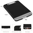Multifunction A4 Clipboard Storage Case With Pen Holder | https://www.bestnamebadges.com