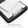 Multifunction A4 Clipboard Storage Case With Pen Holder | https://www.bestnamebadges.com