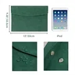 PU Leather Document File Folder Bag With Magnetic Closure | https://www.bestnamebadges.com