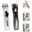 Reusable Clam Dispenser Binder Stapler 50pcs Clips | https://www.bestnamebadges.com