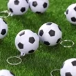 Soccer Ball Stress Reliever Keychain | https://www.bestnamebadges.com