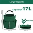Foldable Storage Basket, Portable Multi Cleaning Bucket Bag | https://www.bestnamebadges.com