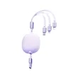3.9ft Retractable Multi Charging Cable Cord | https://www.bestnamebadges.com
