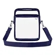 Transparent Crossbody Shoulder Bag | https://www.bestnamebadges.com