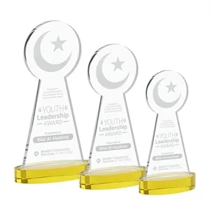 Crescent & Star Award on Alberton Base - Gold