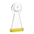 Crescent & Star Award on Alberton Base - Gold | https://www.bestnamebadges.com