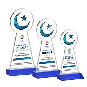 Crescent & Star VividPrint™ Award - Blue