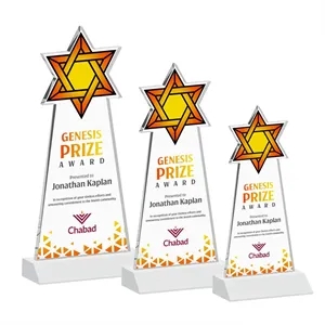 Star of David VividPrint™ Award - White