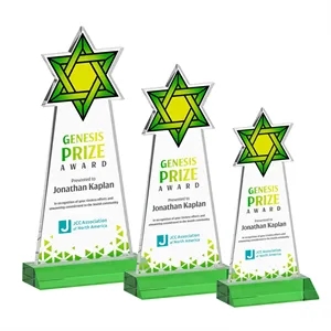 Star of David VividPrint™ Award - Green