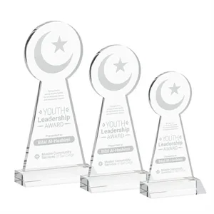 Crescent & Star Award - Clear
