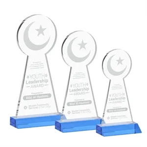 Crescent & Star Award - Sky Blue