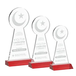Crescent & Star Award - Red