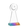 Crescent & Star Award - Prismatic | https://www.bestnamebadges.com