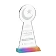Crescent & Star Award - Prismatic | https://www.bestnamebadges.com
