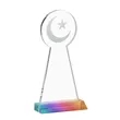 Crescent & Star Award - Prismatic | https://www.bestnamebadges.com