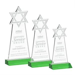 Star of David Award - Green