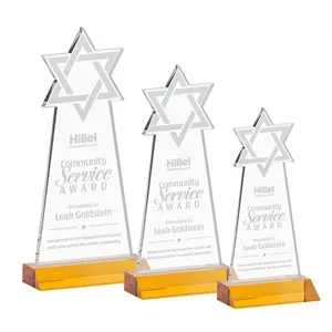 Star of David Award - Amber