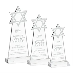 Star of David Award - Clear