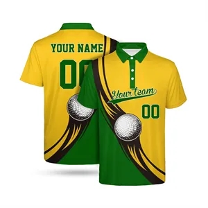 Custom Full Color Sublimated Performance Polo Shirt
