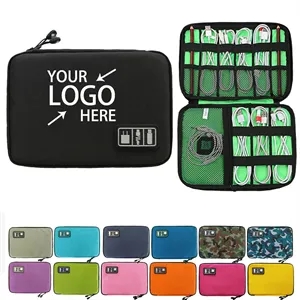 Portable Electronic Organizer Travel Storage Case