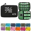 Portable Electronic Organizer Travel Storage Case | https://www.bestnamebadges.com