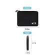 Portable Electronic Organizer Travel Storage Case | https://www.bestnamebadges.com