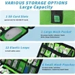 Portable Electronic Organizer Travel Storage Case | https://www.bestnamebadges.com