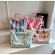 Large Capacity Fringe Tote Bags | https://www.bestnamebadges.com