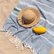 Quick Dry Striped Turkish Beach Towel | https://www.bestnamebadges.com
