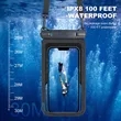 Dual Pocket Waterproof Phone Pouch Touch Screen Case | https://www.bestnamebadges.com