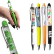 Custom Dynamic 3D Floater Liquid Writing Office Pen | https://www.bestnamebadges.com