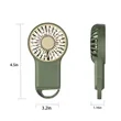 2 In 1 Portable Handheld Mini Fan With Carabiner | https://www.bestnamebadges.com