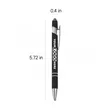 2 In 1 Stylus Ballpoint Touchscreen 0.5mm Black Ink Gift | https://www.bestnamebadges.com