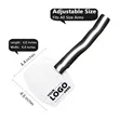 Custom Reflective Armband ID Carrier Hook Loop Univ Size | https://www.bestnamebadges.com