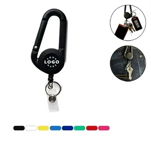 Custom Stylish Sturdy Easy Pull Keychain Carabiner Clip Keys