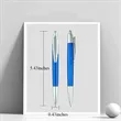Push-Button Ballpoint Pen | https://www.bestnamebadges.com
