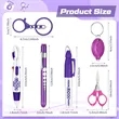 6in1 Retract Ballpoint Flashlight Scissors Marker Nurse | https://www.bestnamebadges.com