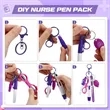 6in1 Retract Ballpoint Flashlight Scissors Marker Nurse | https://www.bestnamebadges.com