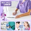 6in1 Retract Ballpoint Flashlight Scissors Marker Nurse | https://www.bestnamebadges.com