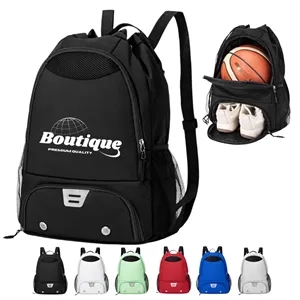 Gym Water Resistant Sports Backpack With Compartment