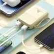 Portable Power Bank With Built In Cables Fast Charging | https://www.bestnamebadges.com