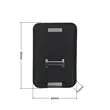 Magnetic Wallet Stand With Strap Card Holder | https://www.bestnamebadges.com