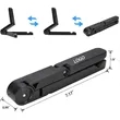 Portable Foldable Desktop Tablet Stand | https://www.bestnamebadges.com