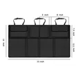 Foldable Car Back Seat Trunk Organizer | https://www.bestnamebadges.com