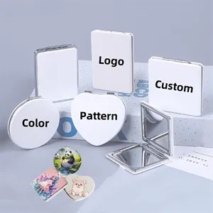 Custom PU Handheld Folding Mirror