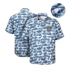 Custom Sublimated Breathable Mesh Hawaiian Shirt