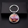 Round Satin Metal Keychain | https://www.bestnamebadges.com