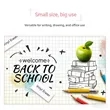 Customizable Square Eraser | https://www.bestnamebadges.com