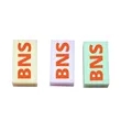 Steamed Pure Colorful Erasers | https://www.bestnamebadges.com