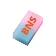 Custom Dual-Color Semi-Transparent Eraser | https://www.bestnamebadges.com